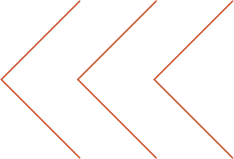 Three arrows pointing left