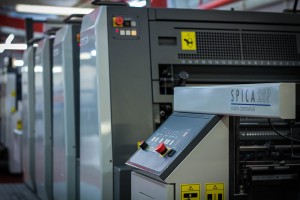 Image of a Komori Spica 26P printer